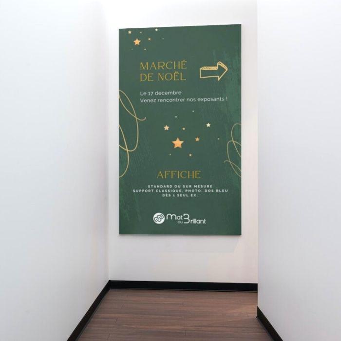 Affiche fêtes de fin d'année